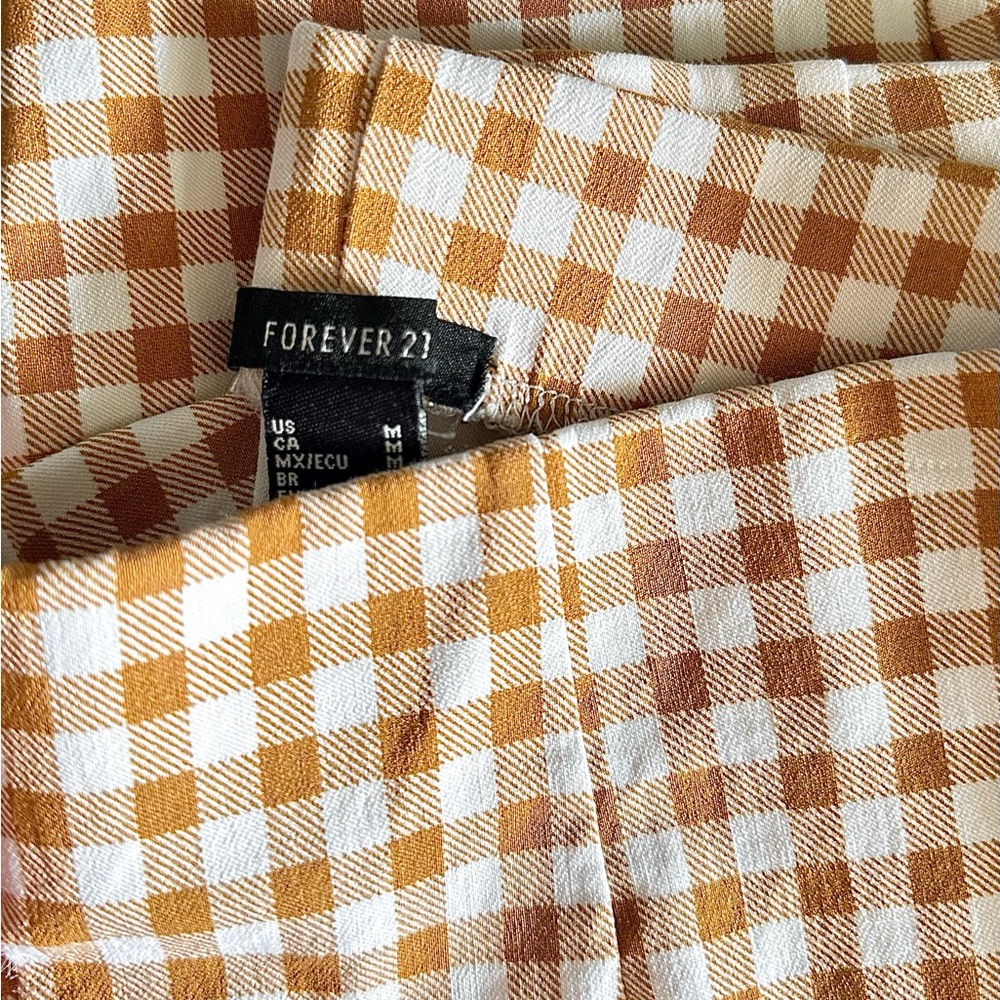 Forever 21, Checkered Casual Dress Pants. Stretchy waistband and material.